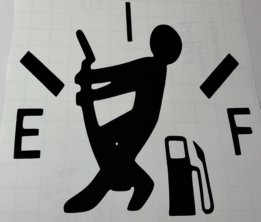 Gas decal sticker shipping included