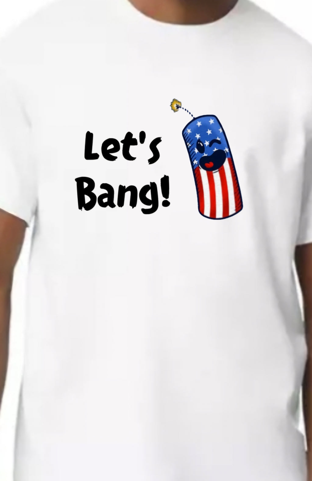 4th of july adult shirt shipping included