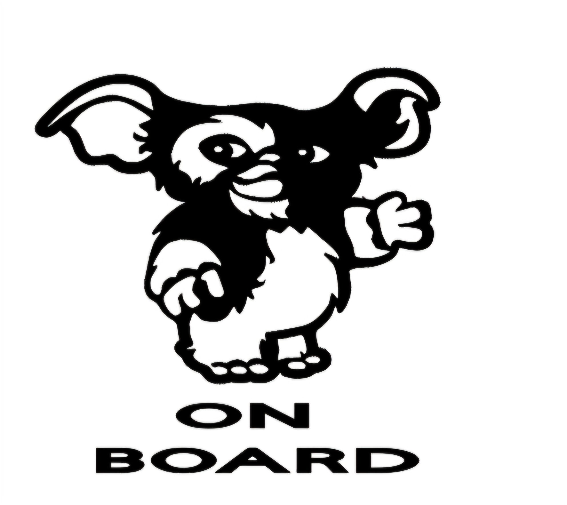 On Board decal shipping included