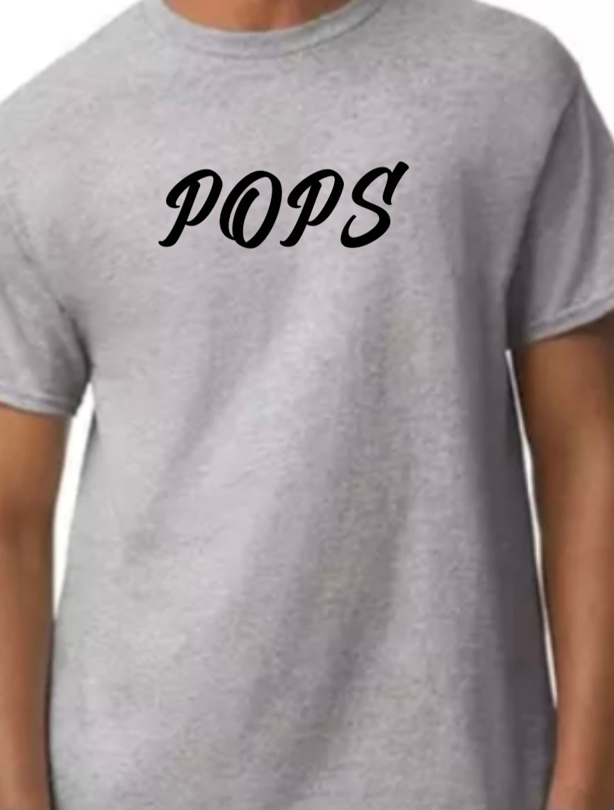 Pops shirt male adult shipping included